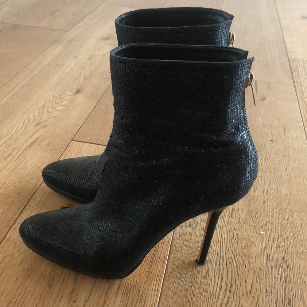 Jimmy Choo - Black sequin boots
